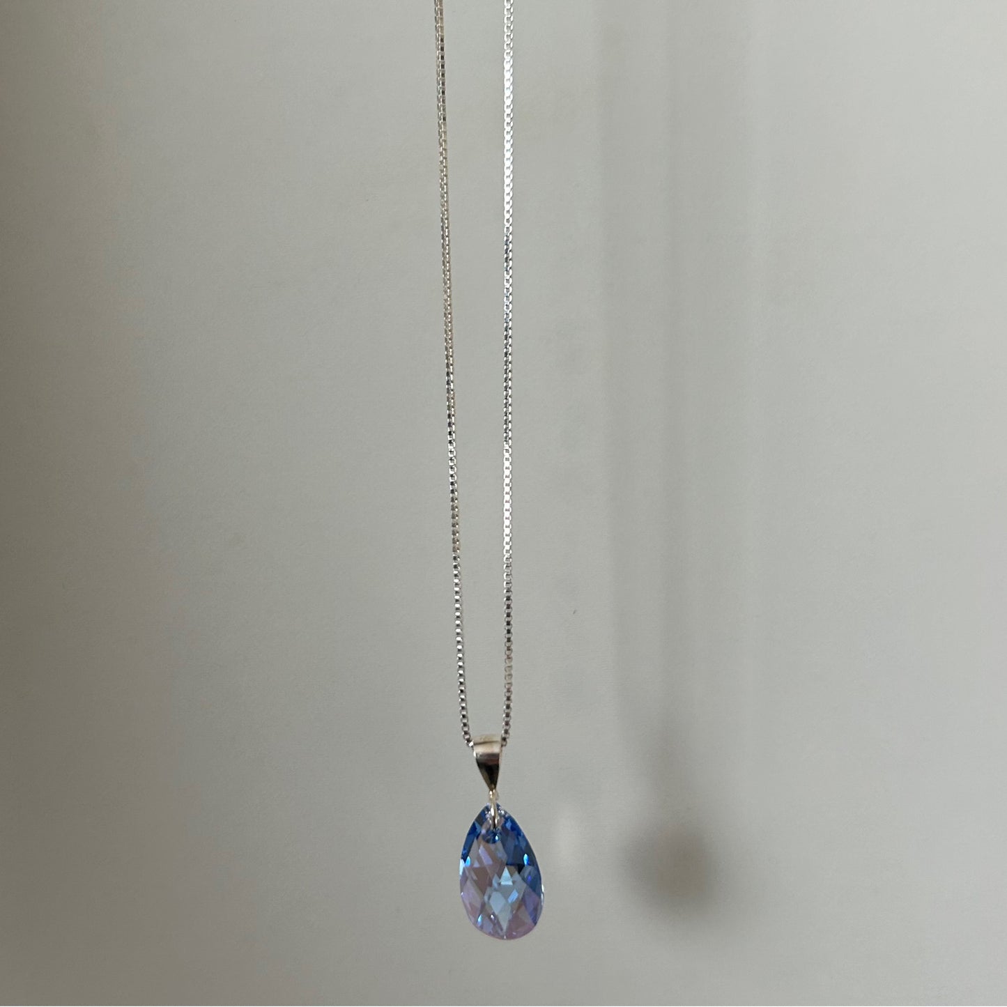 Blue Crystal necklace